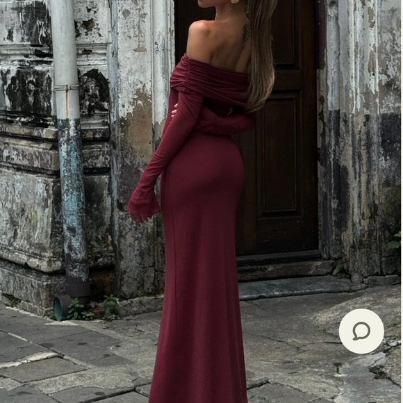 Meshki Josie dress - wine - Picture 2 of 8